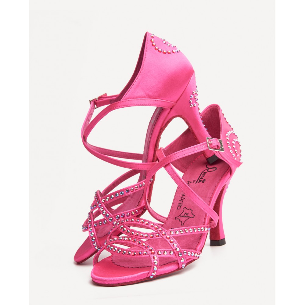 Copper Zapatos Baile Latino Reina Bailar Salsa Zapatos Reina De